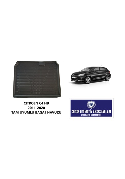 Citroen C4 HB (2011-2020) ile Tam Uyumlu Bagaj Havuzu