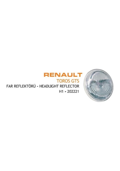 Far Kısa H1 Renault R12 Gts Çerçevesiz İç Sağ Yada Sol 202221 Ayfar