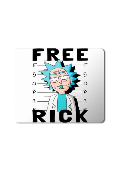 Rick And Morty Free Rick Baskılı Mousepad Mouse Pad