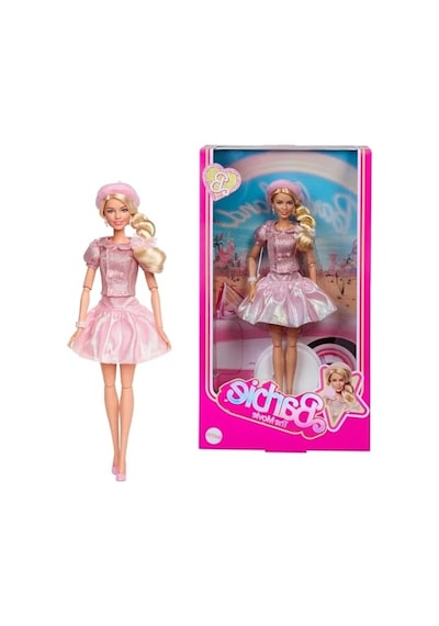 Pembe Bluz Ve Tütü Etkili Koleksiyonluk Bebek Seti