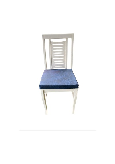Mc.pierobaby Plastik Sandalye Minderi Balkon Bahçe Minderi Ahşap Mobilya Koltuk Minderi 40x40x5cm Mavi