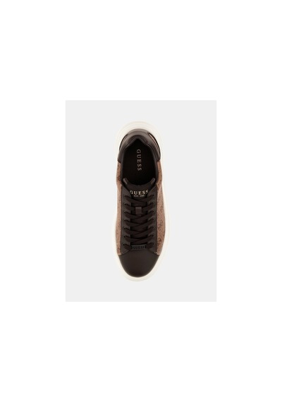 Guess Elba Erkek Bej/kahverengi Sneaker Fmflbafab12-beıbr Bej/kahverengi