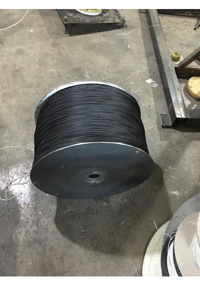 Pvc Kaplı Bağ Teli Klips 15 Cm Siyah 500 Gram