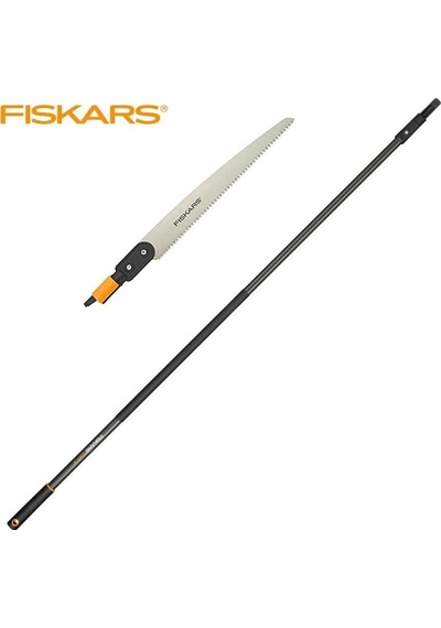 Fiskars 136528 Yüksek Dal Kesimi Düz Testere Ve 156 Cm Sap