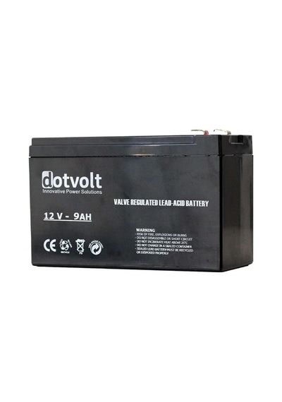Dotvolt Dt 12v 9ah Bakımsız Kuru Akü