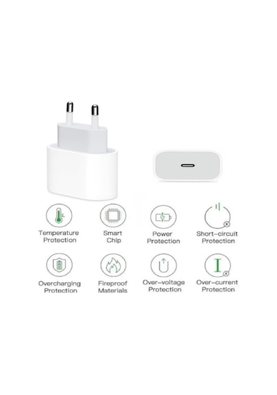 Samsung Galaxy M06 5g Uyumlu Type-c Ultra Hızlı Şarj Cihazı 22.5w 3.0 Amper Beyaz Şarj Başlığı Adaptör