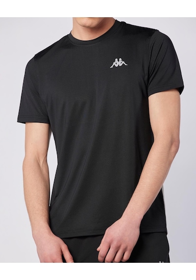 Kappa Midtown Tee Erkek Siyah-gri Regular Tişört Siyah - Gri