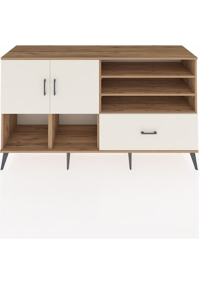 Hyperion Konsol 7 Raflı Tek Çekmeceli 2 Kapaklı 176x44x99 Çam-ayt Çam-aytaşı Hyperion Konsol 7 Raflı Tek Çekmeceli 2 Kapaklı 176x44x99 Çam-ayt Çam-aytaşı