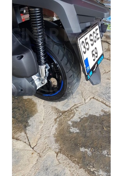3 Parçalı Reflektif Mavi Jant Şeridi Çınar Extreme