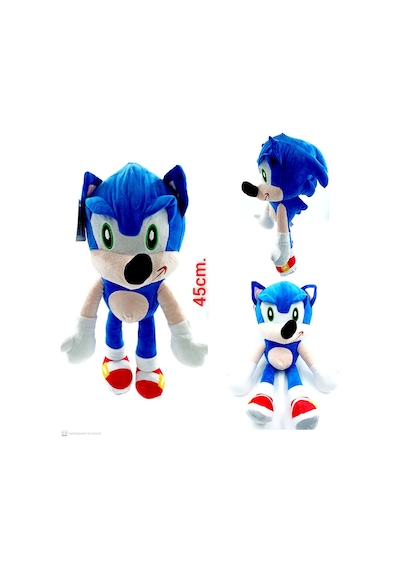 Sonic Peluş Oyuncak İthal Peluş Sonic Büyük Boy 45cm.