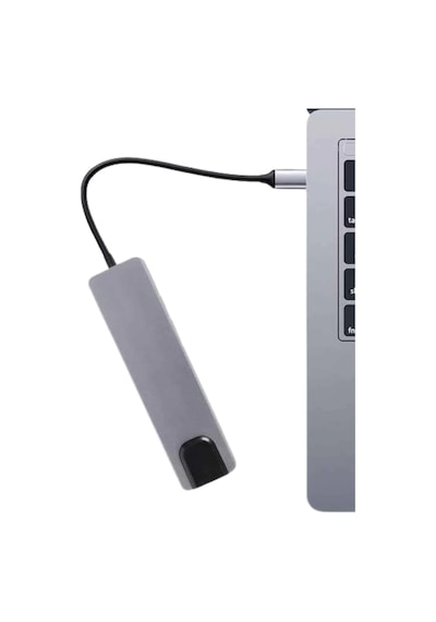 Epilons Usb Type-c Hub Dönüştürücü Çevirici Çoklayıcı Apple Uyumlu MacBook Çevirici 8 Portlu