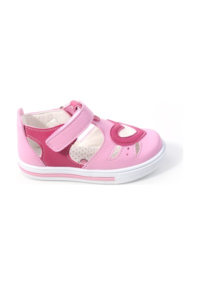 Şirin Bebe 1713 Kız Bebek Ortopedik Ayakkabı Sandalet Pembe