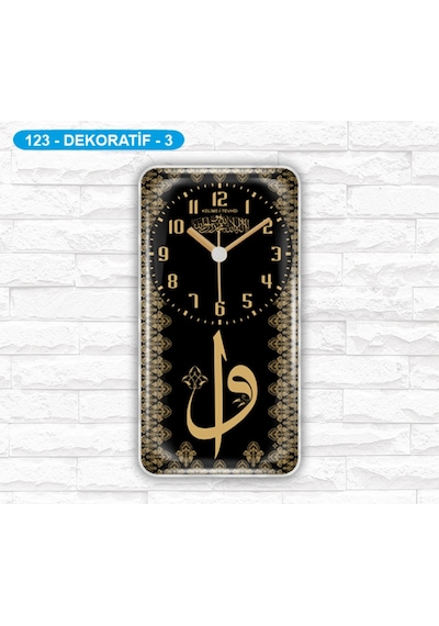 Dekoratif Magnetli Mıknatıslı Buzdolabı Mutfak Duvar Saati (295216089)