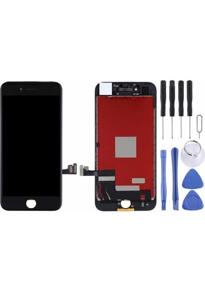 Apple iPhone Uyumlu  7g Lcd Ekran Dokunmatik Siyah Lw