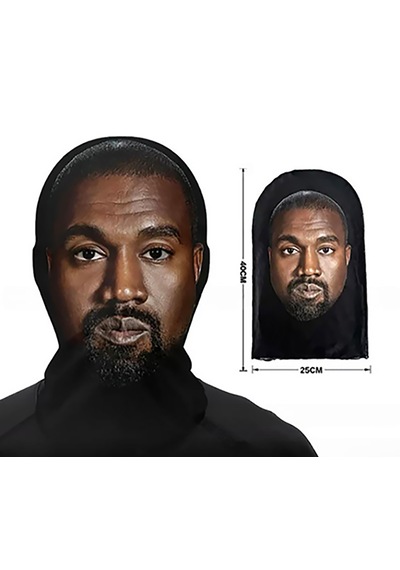 Kanye West 3 Boyutlu Nefes Alabilen Ünlü Maskesi