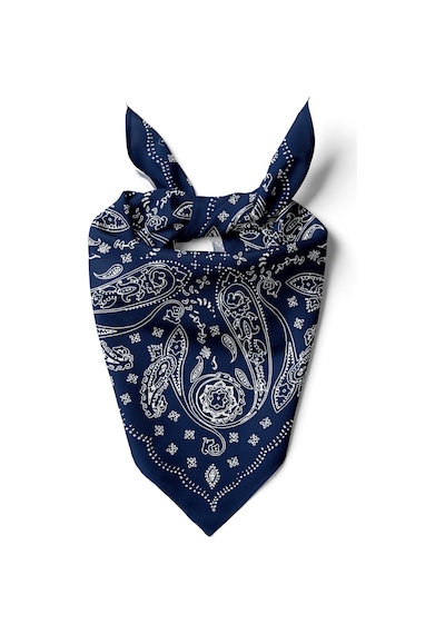 Asil Doku Desen 60x60 Cm Viskon Modal Unısex Bandana/fular Çok Renkli