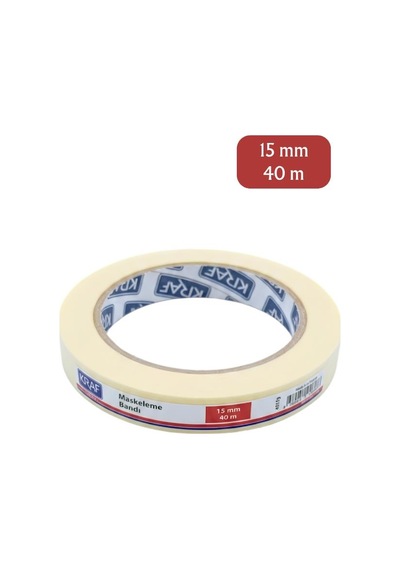 Kraf Maskeleme Bandı 15mm X 40m 4015g