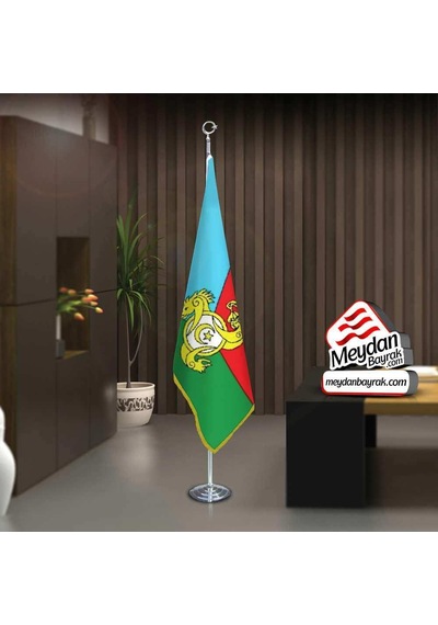 Kumuklar Bayrak -ofis -makam-toplantı Odaları -direkli -saçaklı Makam Bayrağı 1