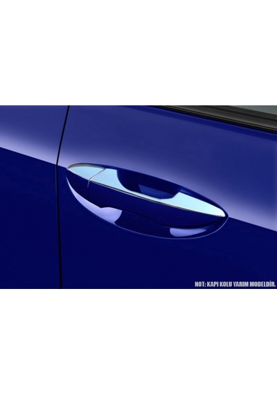 S-Dizayn Toyota Corolla Uyumlu Krom Kapı Kolu Yarım Model 4 Prç.  2013-20