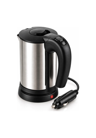 Seyahat İçin Paslanmaz Çelik 12v Su Isıtıcı Kettle