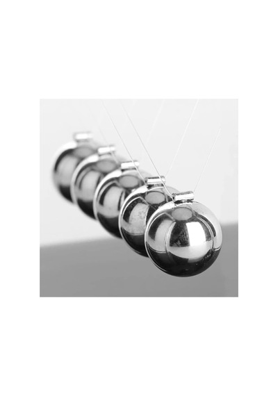 Lapidaria Çarpışan Newton Denge Topları Küçük Boy 9x9x7.5 Cm