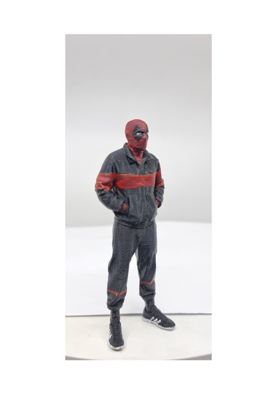 Eşofmanli Deadpool 15 Cm Figür Esortmanli Deadpool Figür