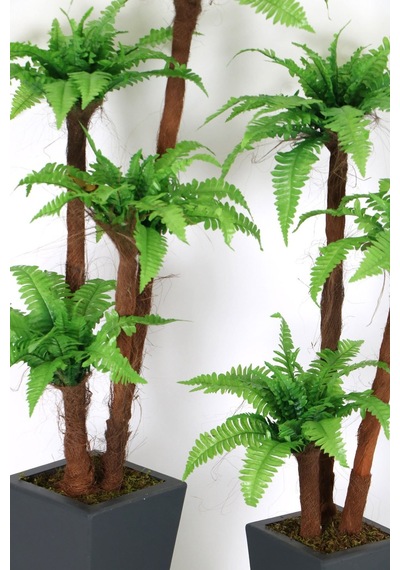 Yapay Çiçek Deposu Yapay Eko Fujer Ağacı 2li Set 130 Cm Ve 155 Cm