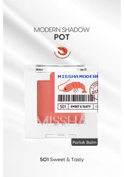 Parlak Balm Dokulu Tekli Göz Farı Modern Pot 501 Sweet&tasty 501 Sweet&tasty Diğer