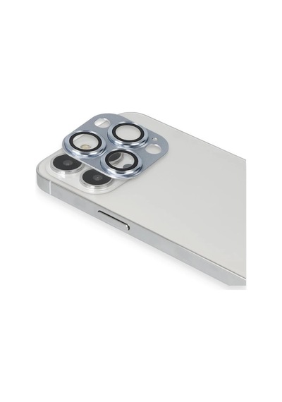 Apple İphone 13 Pro Max Pers Alüminyum Kamera Lens - Sierra Blue Belirtilmemiş