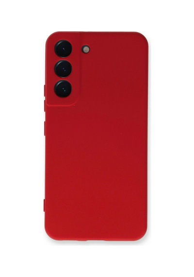 Samsung Galaxy S23 Kılıf Nano İçi Kadife Silikon - Kırmızı