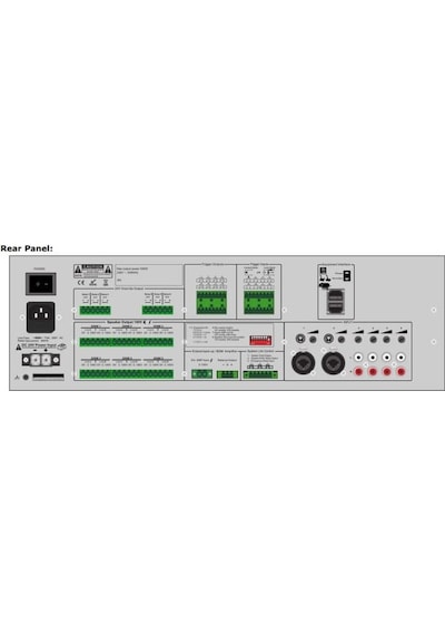 Cmx Evac-500Rt Acil Anons Sistemi Yönlendirici Amplifikatör 500W
