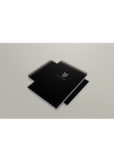 Notebook for Developers - Anonymous Hackers - Siyah - Kısmi Lak'lı Yumuşak Kapak - 50 Yaprak - Kareli - Spiralli Bloknot