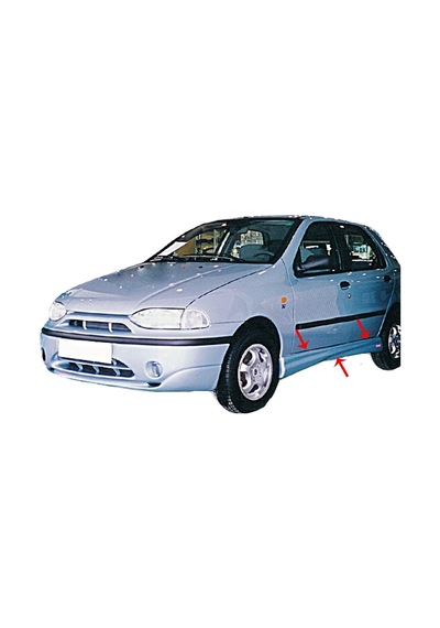 Fiat Palio Marşpiyel 2 Prç Fiber 1998 2012