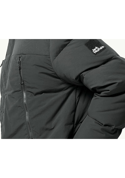 Jack Wolfskin Dellbrueck Long Jkt Unisex Outdoor Montu 1207551-6502 Siyah