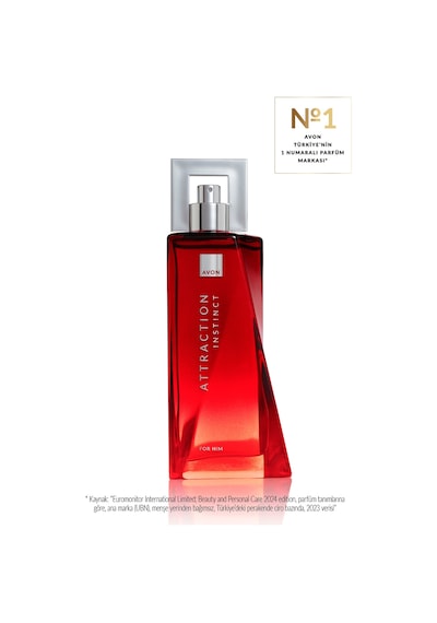 Attraction Instinct Erkek Parfüm Edt 75 Ml. İkili Paket Odunsu