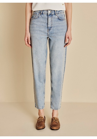 Brooks Brothers Açık Mavi Kadın Denim Pantolon Bbss26fdp002