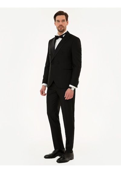 Pierre Cardin Erkek Siyah Smokin 50220525-vr046