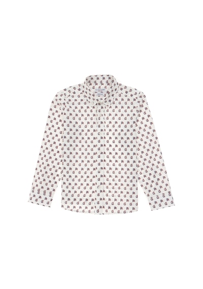 U.s. Polo Assn. Erkek Çocuk Krem Gömlek Desenli 50293508-vr071 Krem KREM