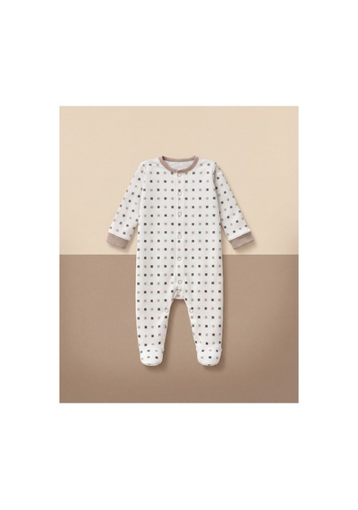 Minory Baby - Patikli Bebek Tulumu Çok Renkli Çok Renkli