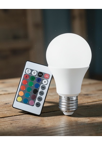 Led Lamba Rgb Uuczrgblamba Çok Renkli