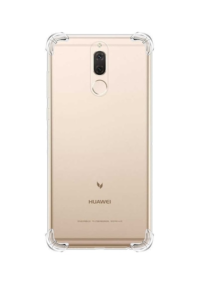 Huawei Mate 10 Lite Şeffaf Kılıf Köşelerde Darbelere Karşı Ultra Kalınlık Antishock