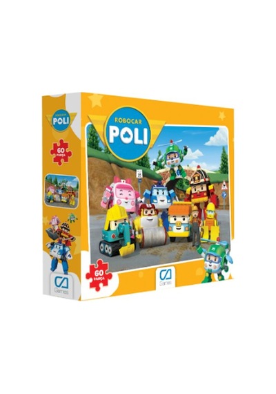 Robocar Puzzle 60