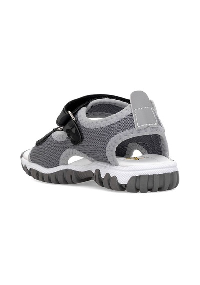 Elit Şa-p-022-25y Patik Erkek Çocuk Düz Sandalet Gri Gri