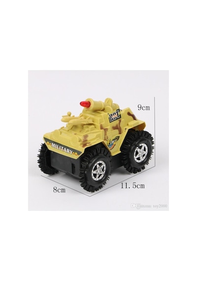 Pilli Tumbling Tank Takla Atan Devrilmeyen Oyuncak Tank Diğer