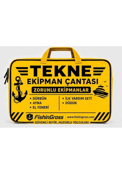 Fishin Gross Tekne Ekipman Çantası 5 Parçalık Mini Set