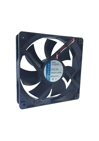 Lüfter 120X120X25Mm 12V Dc 0,80 Amper Kare Fan