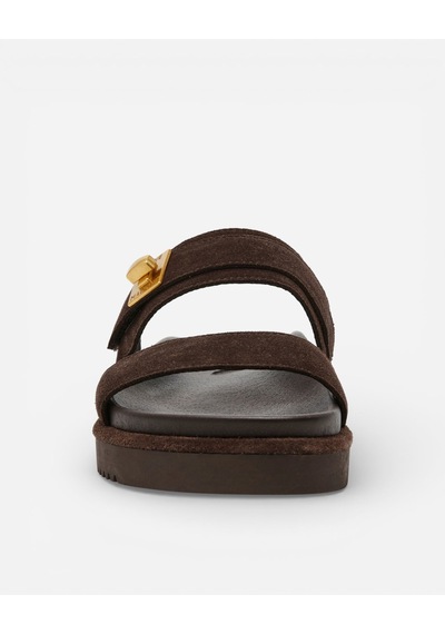Steve Madden Take-two Cho Brn Sd Kadın Cho Brn Sd Terlik Take-two Kahverengi