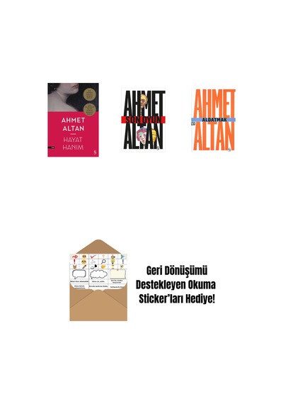 Hayat Hanım + Son Oyun + Aldatmak - Yalnızlığın Özel Tarihi Cep Boy + Okuma Sticker'ları