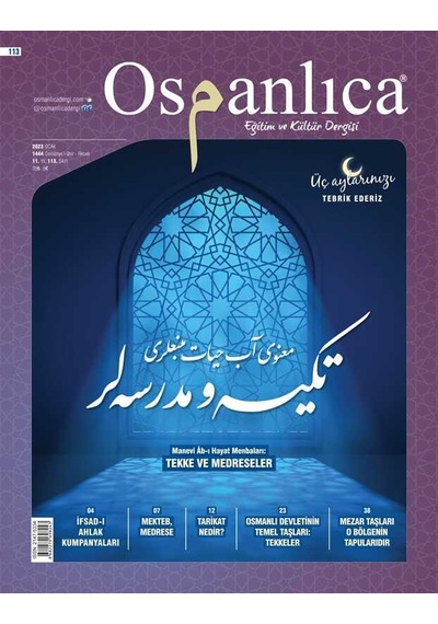 Ocak 2023 Osmanlıca Dergisi