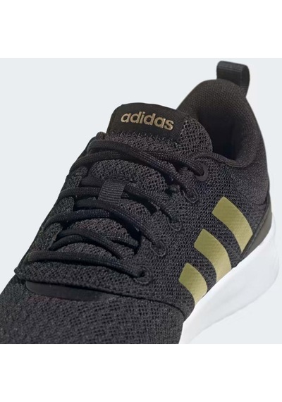 Adidas Qt Racer 2.0 Siyah Gold Detay Kadın Sneaker Koşu Yürüyüş Günlük Spor Ayakkabısı H05800 Siyah